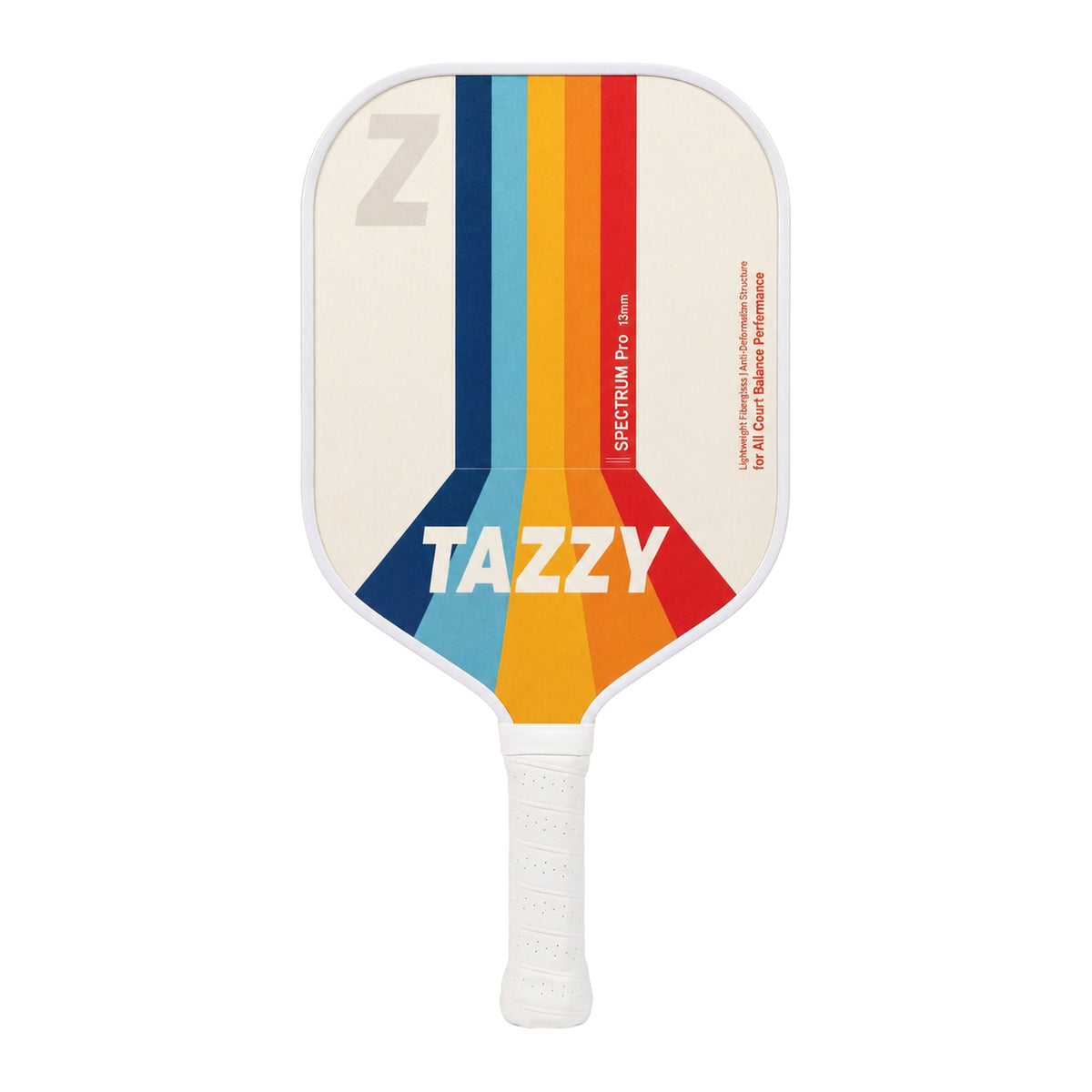 Tazzy Spectrum 13mm Fiberglass Pickleball Paddle for Beginners