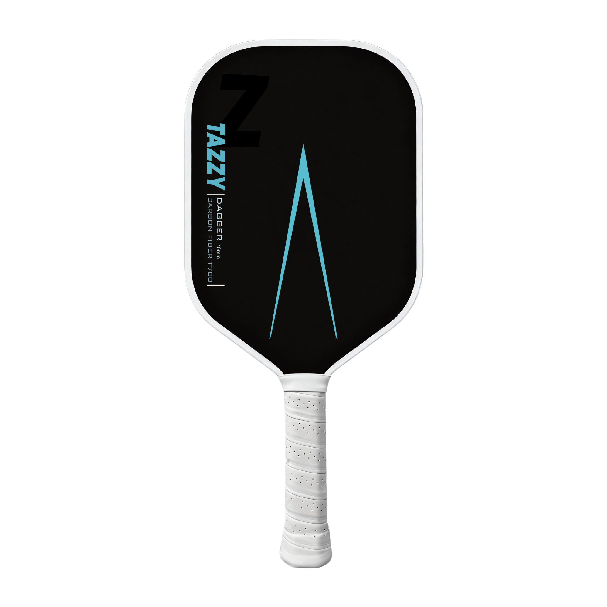 Tazzy Dagger – Carbon Fiber Pickleball Paddle 16mm | Thermoformed Build for Power & Precision
